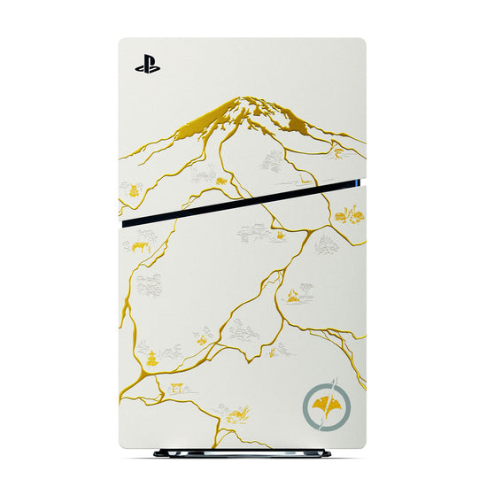 PlayStation 5 Slim Console Disk Version Ghost of Yotei Limited Edition Bundle