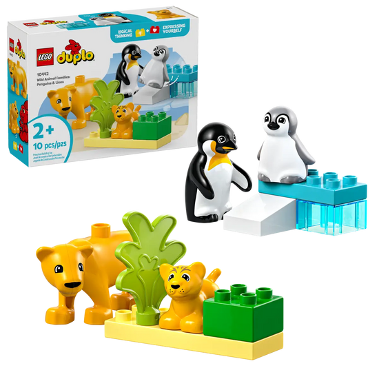 Lego DUPLO Wild Animal Families Penguins & Lions 10442