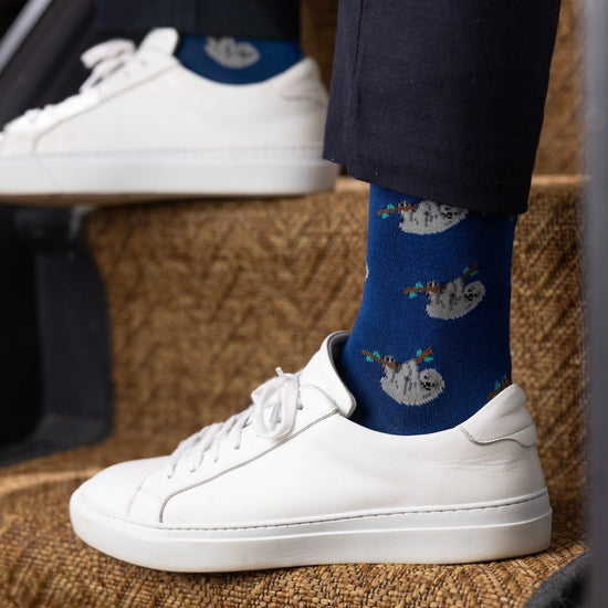 Swole Panda Bamboo Socks Sloth