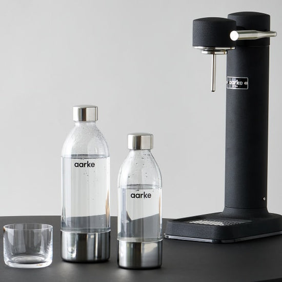 Aarke III Polished Steel PET Water Bottle, 450ml A1072