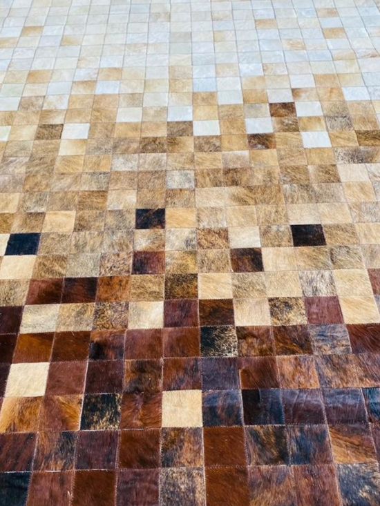 Nguni cowhide designer carpets (2,0m X 2,97)- THS20002