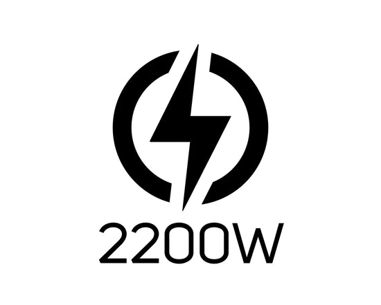 Mellerware Kettle 360 Degree Cordless Glass Silver 1.8L 2200W Azure 22300B