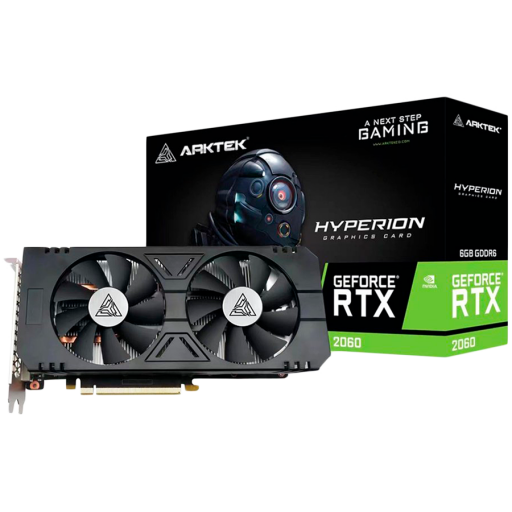 Arktek RTX2060 Super GDDR6 6GB 256Bit Twin Fans Graphics Card