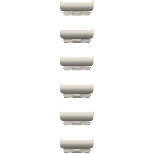 Apple 46mm Natural Link Bracelet Kit