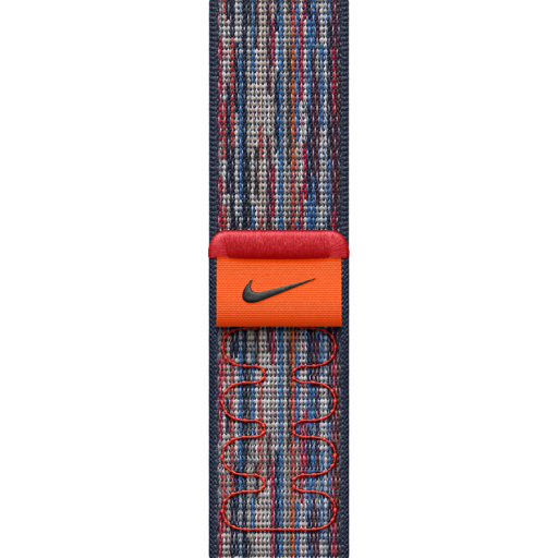 Apple 42mm Blue/Red Nike Sport Loop