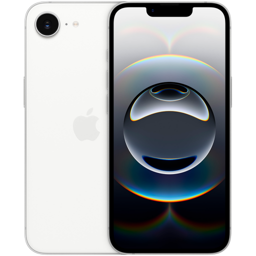 Apple iPhone 16e 128GB White,Model A3409
