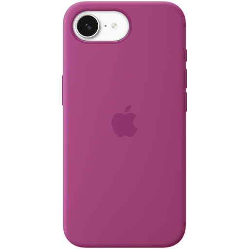 Apple iPhone 16e Silicone Case – Fuchsia
