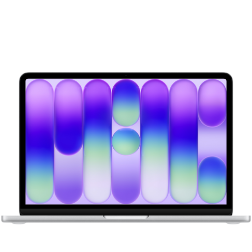 Apple 13-inch MacBook Neo: Apple A18 Pro chip with 6-core CPU and 5-core GPU, 8GB, 256GB SSD - Silver,Model A3404