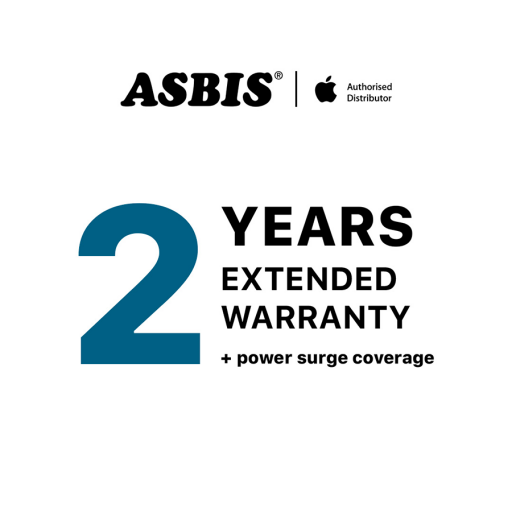 Additional 2-years warranty + power surge coverage for MacBook Pro16, M5