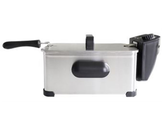 Mellerware Deep Fryer Stainless Steel 3L 2000W Tempura 27103C