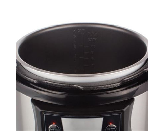 Mellerware Pressure Cooker Stainless Steel Silver 5L 900W Juno 27400A