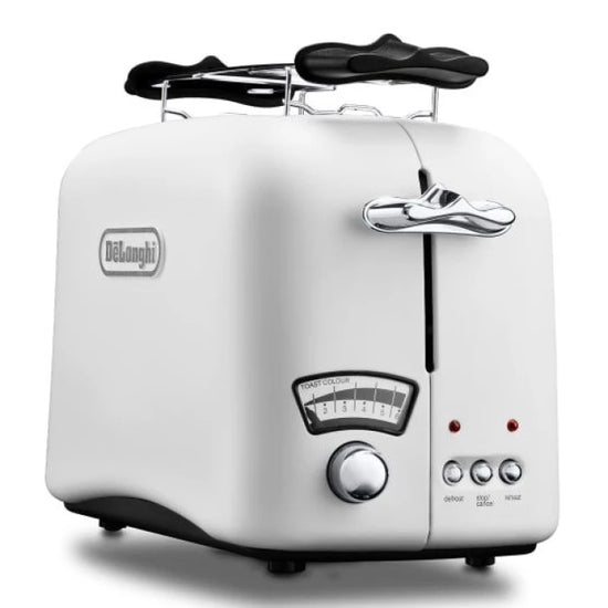 DeLonghi Argento 2 Slice Toaster White CT021.W1