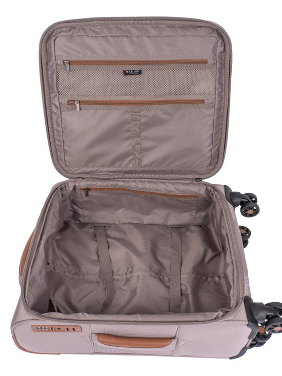 Cellini Monte Carlo Medium 4 Wheel Trolley Case 366642