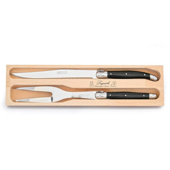 Andre Verdier Carving Set of 2 Black 50226