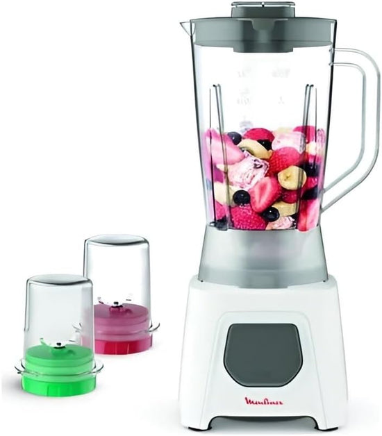 Moulinex Blender Blendeo 2 With Grinder & Chopper LM2B3110