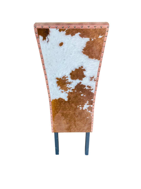 Handcrafted Nguni Cowhide Dining Chair - THS10080