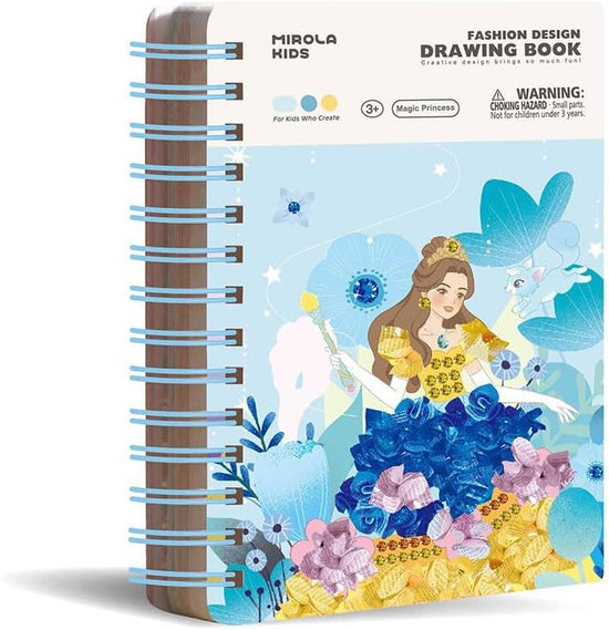 Jar Melo Magic Princesses Fashion Design Drawing Book