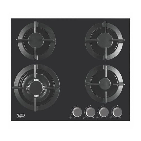 Defy 60cm Slimline Gas on Glass Hob - DHG604