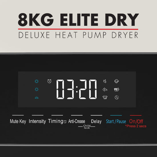 Bennett Read 8kg Elite Dry Heat Pump Dryer JCD102