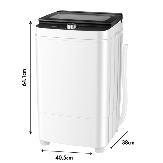 Bennett Read 7kg Single Tub Compact Washing Machine White JCW112