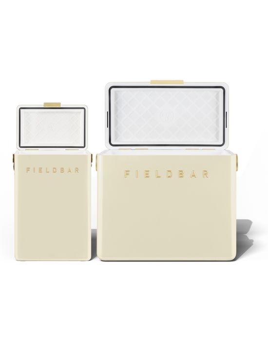 Fieldbar Cooler Box Set Safari White