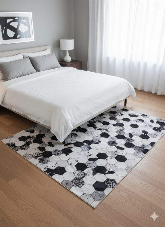 Nguni cowhide customisable carpets (1,0m X 1,50m) - THS20003