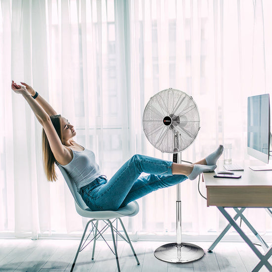 Milex 45cm Pedestal Fan MPF004