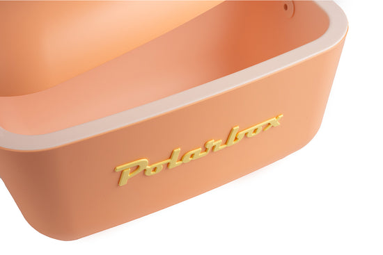 PolarBox 12 Liters Classic Cooler Box Orange Rose 10032