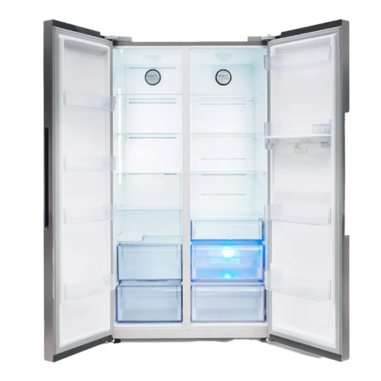 Defy 614lt Naturelight Side by Side Refrigerator - DFF563