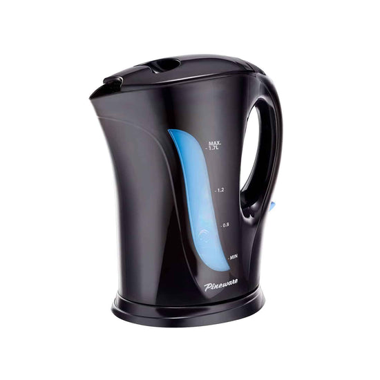 Pineware Black 1.7l Cordless Kettle PCPK03