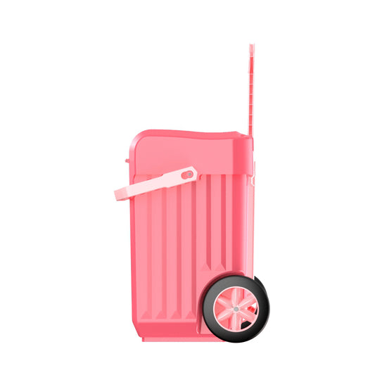 Weelie School Trolley Bag Pink