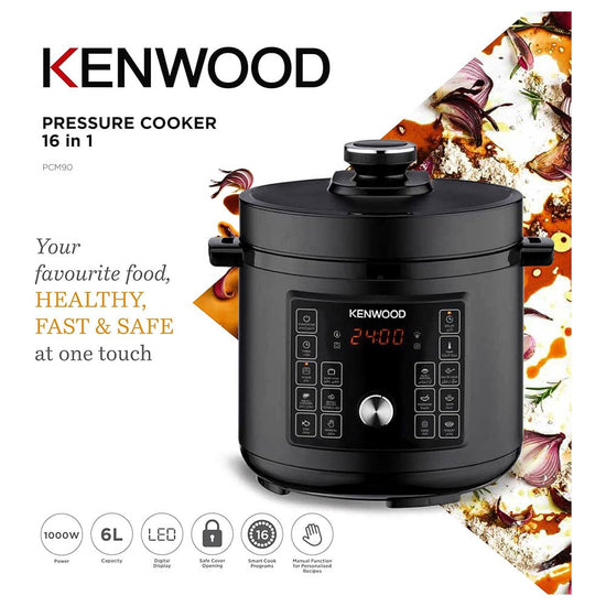 Kenwood Smart Pot Pressure Cooker PCM95.000BK