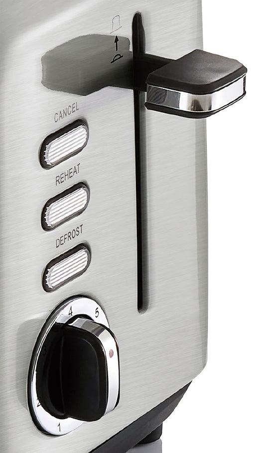 Swan Townhouse Stainless Steel Silver 2 Slice Toaster STH2S