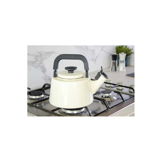 Salton Almond Top Stove Kettle 1.5L Cream SSTK15L