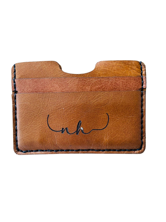 Leather card holder the hide shop