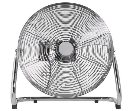 Goldair 46cm High Velocity Floor Fan Silver GHF-0001A