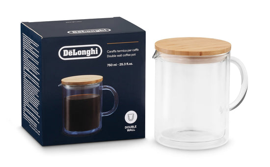 Delonghi Double Walled Coffee Pot 750ml DLSC078