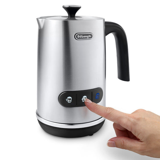 Delonghi - LatteMix Hot & Cold Dairy & Plant Based Milk Frother 250ml - EMF3.M