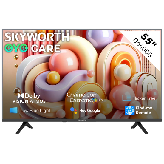 Skyworth 55-inch UHD Google TV-55G6400G