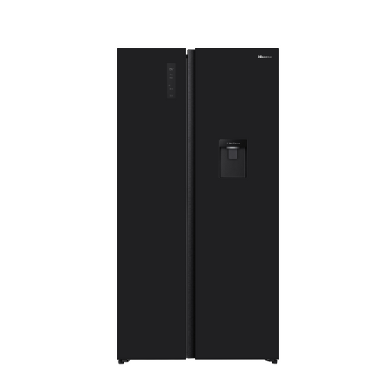 Hisense 541L Side By Side Refrigerator - H680SMIB-WD