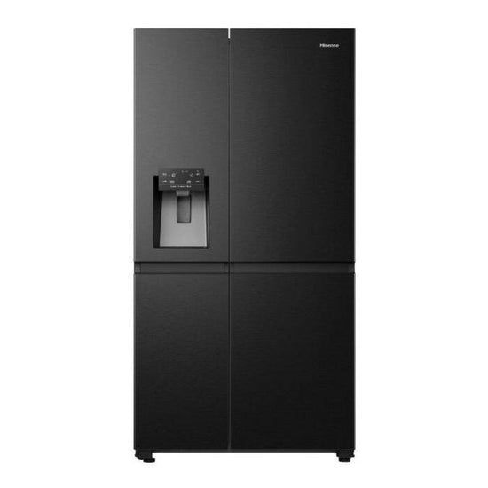 Hisense Side by Side Black 601lt Refrigerator H780SB-IDL