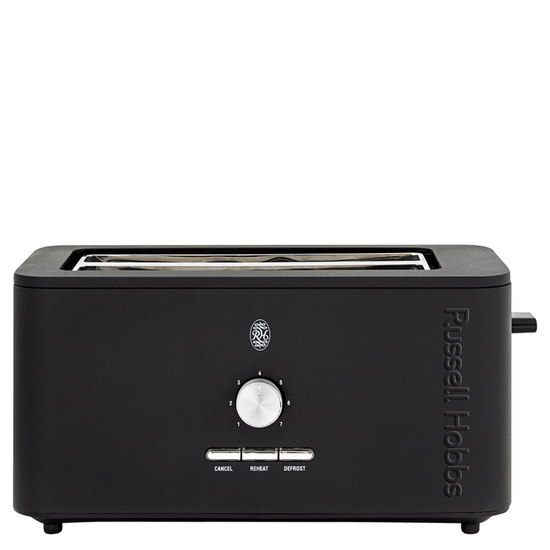 Russell Hobbs Nexus 4 Slice Toaster Black RHPT4