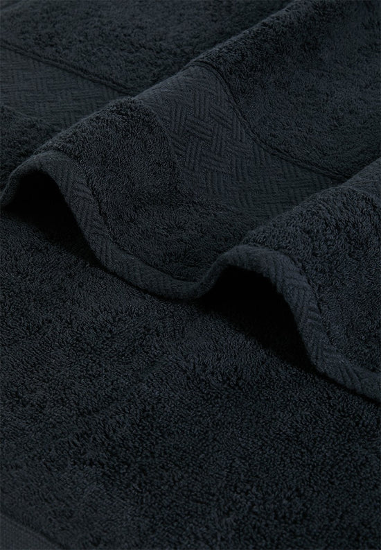 Nortex Indulgence Towels 630gsm Top Black