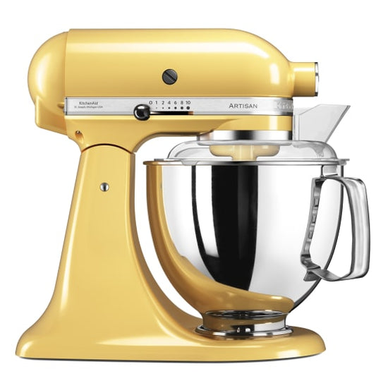KitchenAid Artisan 4.8L Stand Mixer Majestic Yellow - Gloss 5KSM175PSEMY