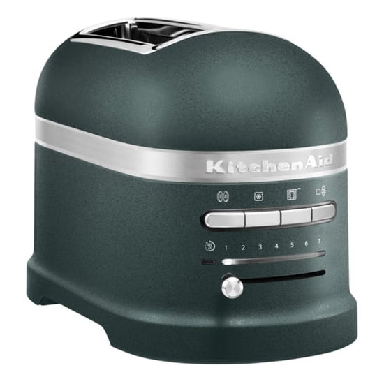 KitchenAid Artisan New Edition 2-Slice Toaster, 1250W Pebbled Palm 5KMT2204EPP