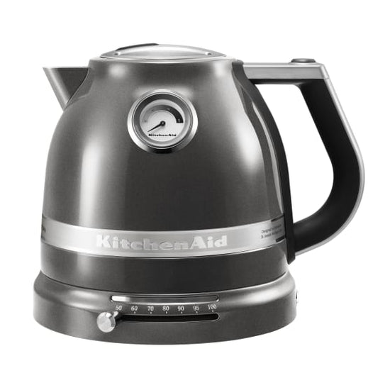 KitchenAid Artisan Cordless Kettle 1.5L Medallion Silver 5KEK1522EMS