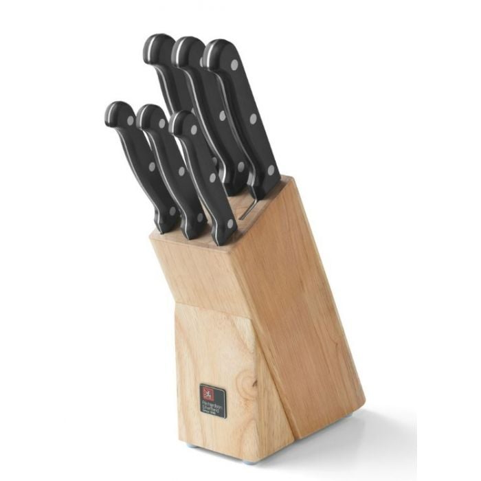 Richardson Sheffield Artisan Wooden Block Knife Set 6 Piece Zar World richardson-sheffield-artisan-wooden-block-knife-set-6-piece-zar-world