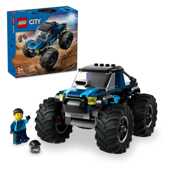 LEGOĀ® City Blue Monster Truck 60402 Building Toy Cars - 148 Pieces