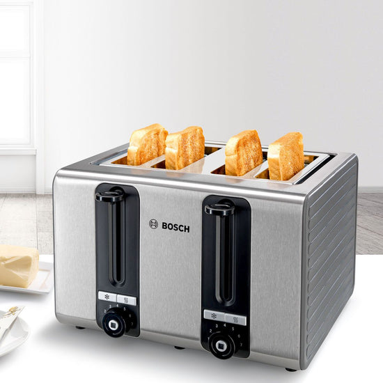 Bosch - 4-Slice Toaster - Graphite TAT7S45