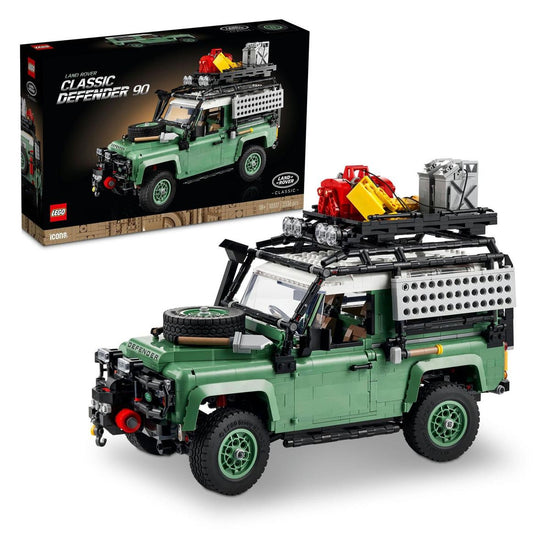 Lego Icons Land Rover Classic Defender 90 Building Toy Cars 10317